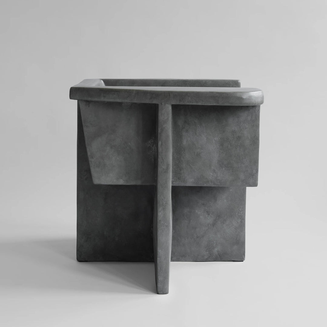Brutus Lounge Chair - Dark Grey Chairs 101 Copenhagen   