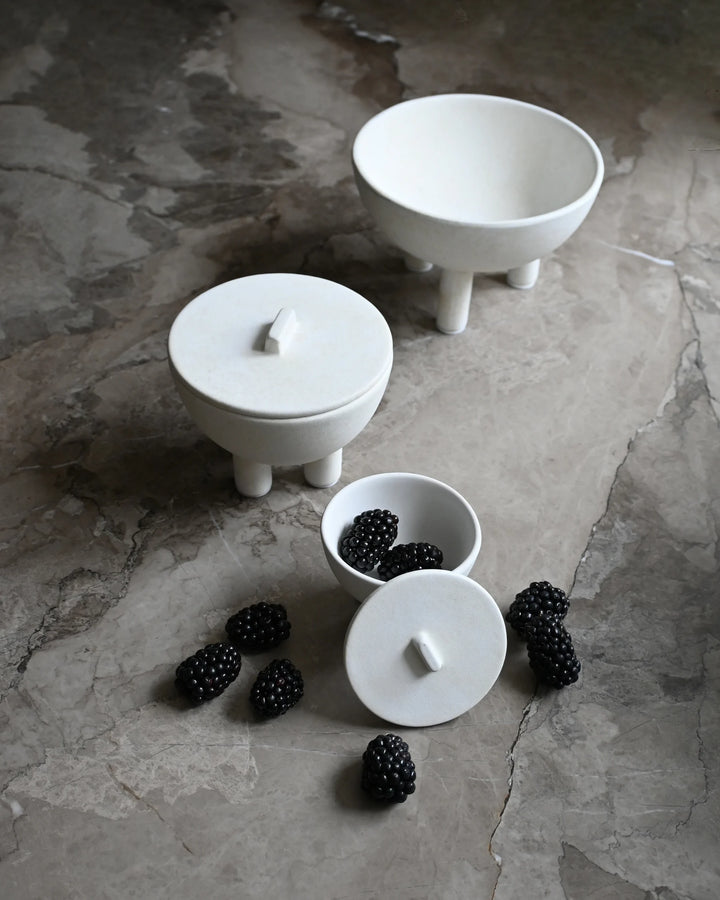 Duck Bowl, Big - Bone White Decorative Bowl 101 Copenhagen   