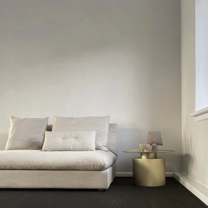 Sphere Vase Square, Mini - Taupe Vases 101 Copenhagen   