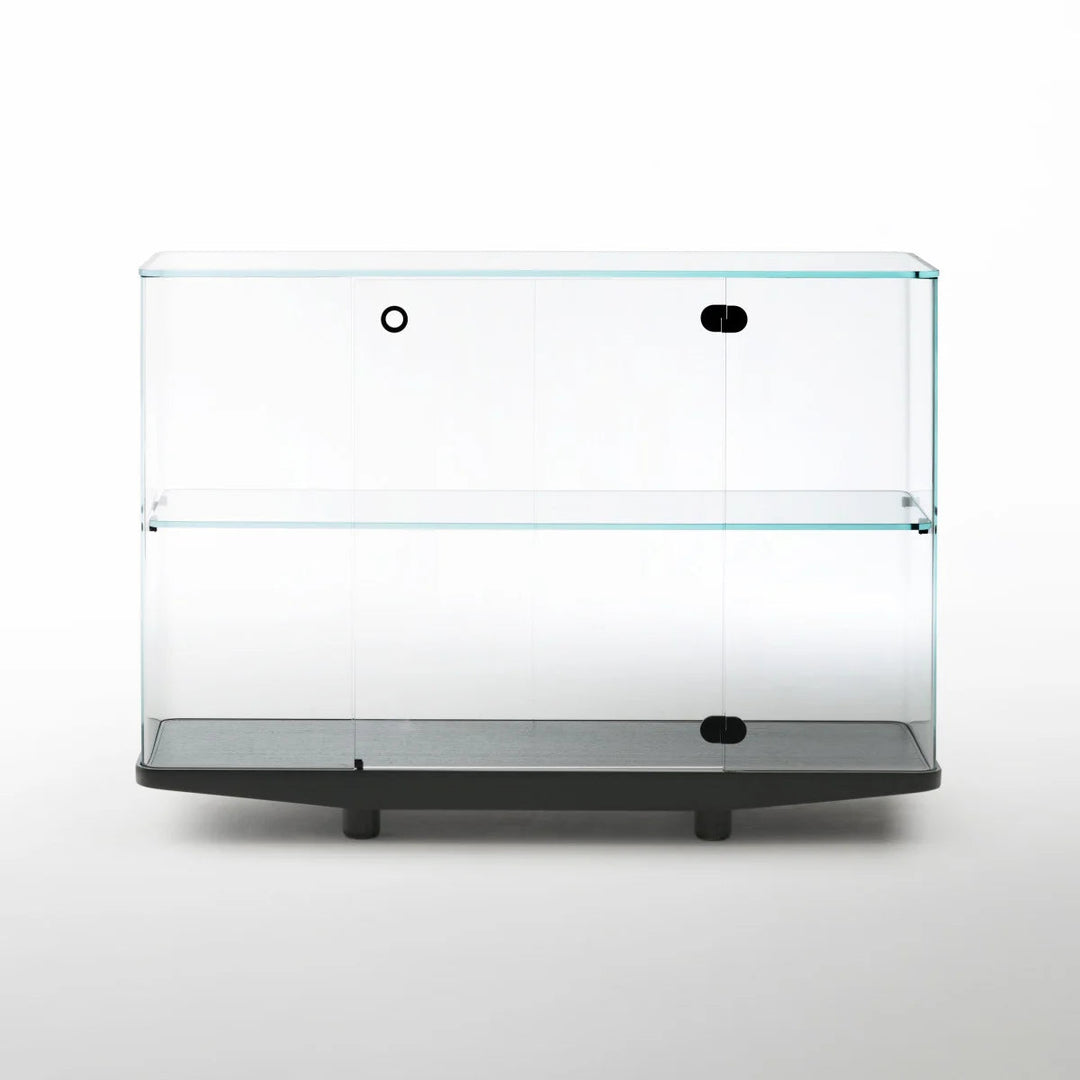 Collector Cabinet Bookcase Glas Italia COR03: L 47.2" x W 15.7" x H 33.5" 2 Month Delivery 