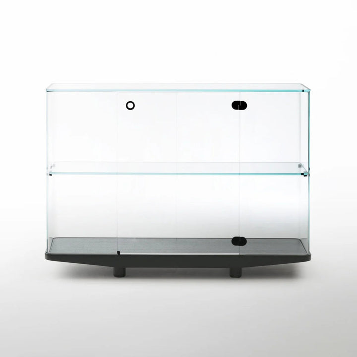 Collector Cabinet Bookcase Glas Italia COR03: L 47.2" x W 15.7" x H 33.5" 2 Month Delivery 