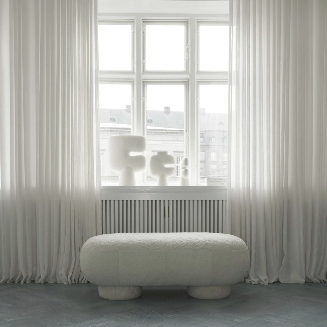 Tribal Vase, Big - Bone White Vases 101 Copenhagen   