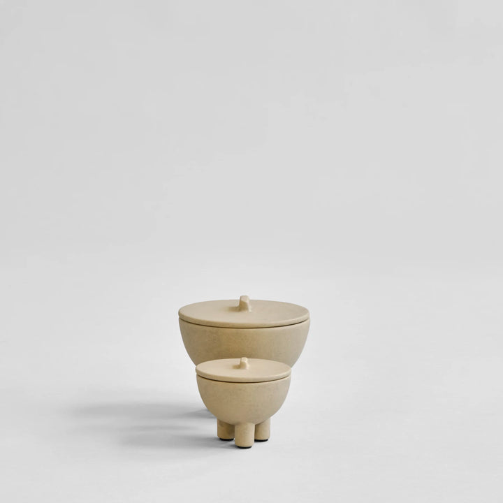 Duck Jar, Mini - Sand Decorative Jar 101 Copenhagen   