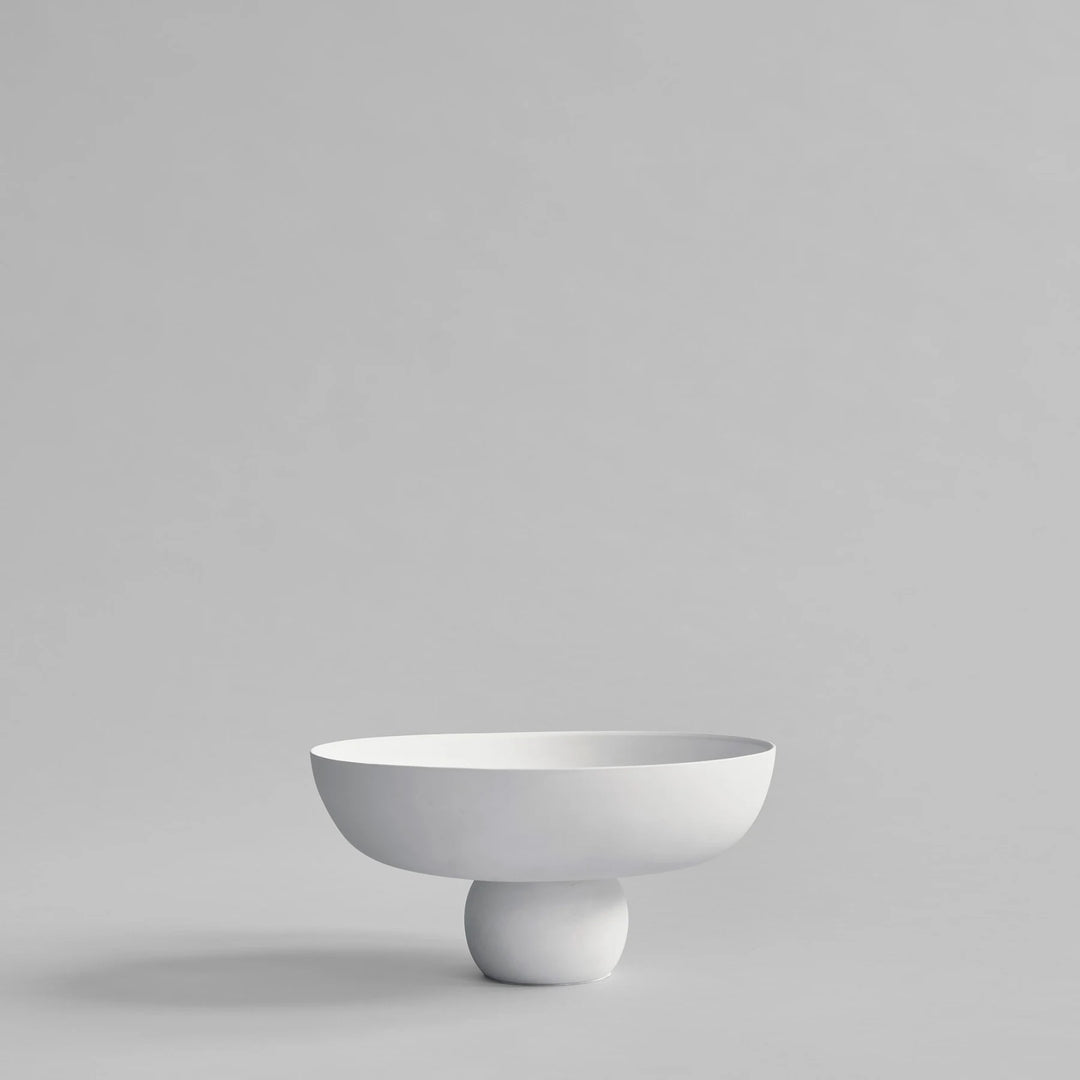 Baburu Bowl, Medio - Bone White Vases 101 Copenhagen   