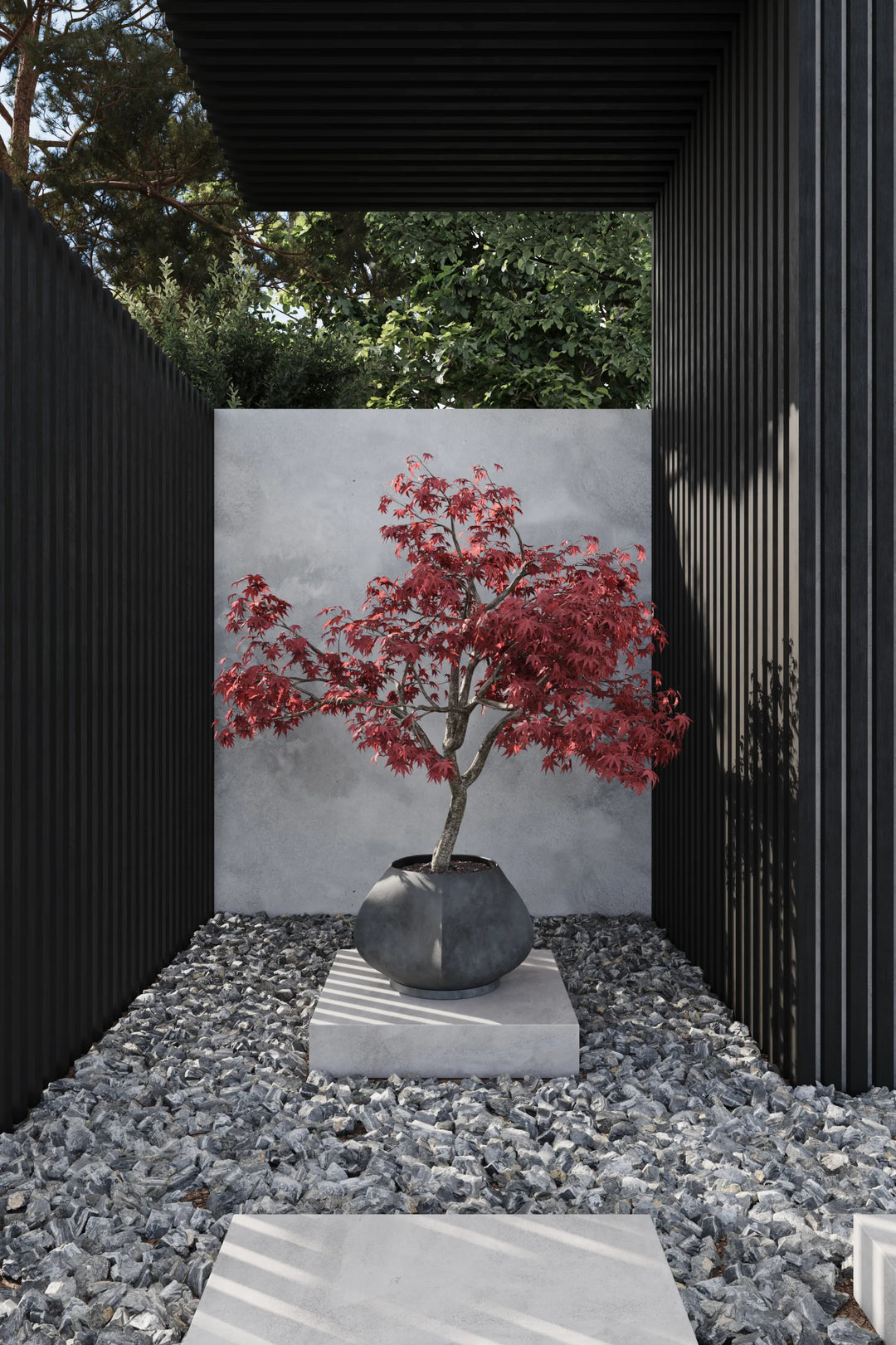 Arket Plant Pot, Big - Dark Grey Home & Garden:Home Décor:Other Home Décor 101 Copenhagen   