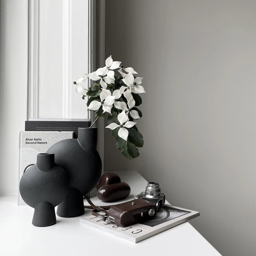 Sphere Vase Bubl, Mini - Black Vases 101 Copenhagen   