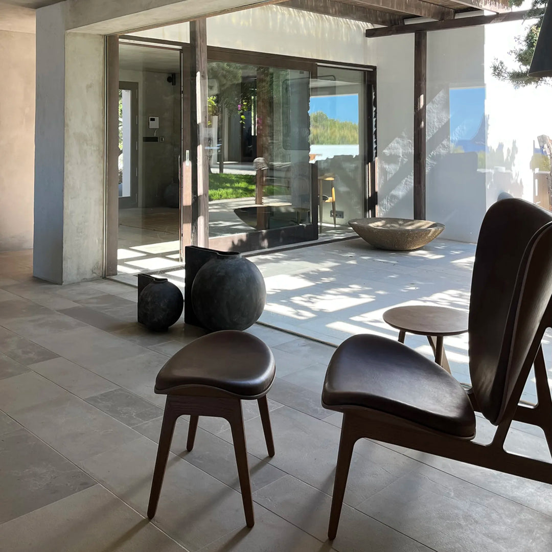 Offset Vase, Big - Dark Grey Vases 101 Copenhagen   