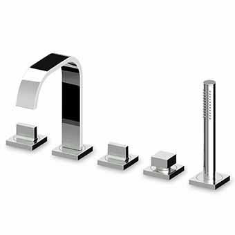 ZA5475 Aguablu Bathroom Accessories Zucchetti ZA5475 cromo - chrome