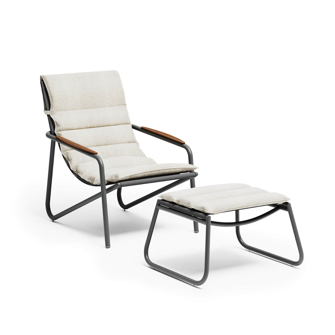 Zante Padded Lounge Chair Lounge Chairs Atmosphera