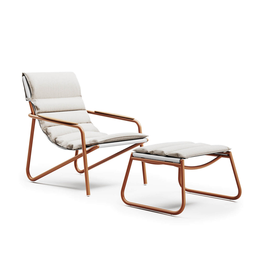 Zante Padded Lounge Chair Lounge Chairs Atmosphera