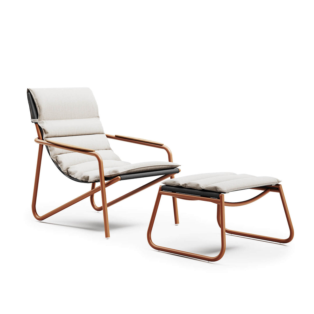 Zante Padded Lounge Chair Lounge Chairs Atmosphera