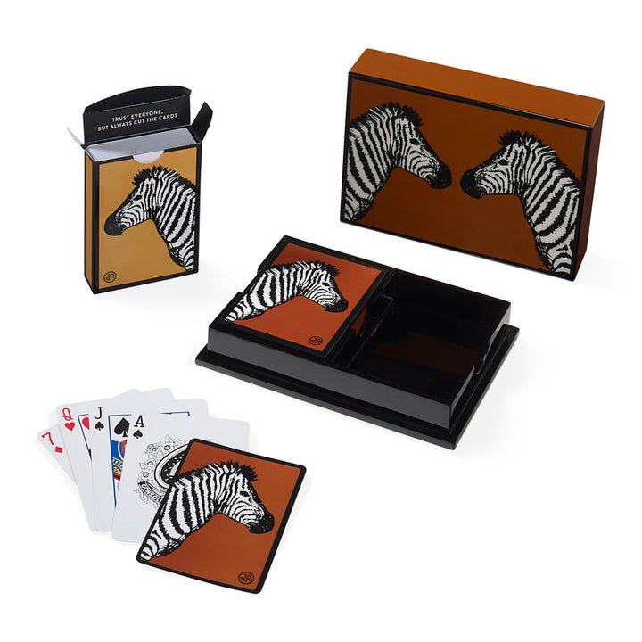 Zebras Lacquer Card Set Jonathan Adler Default Title