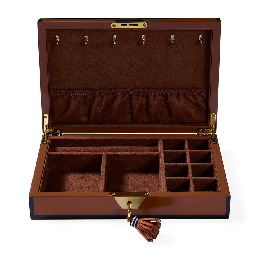 Zebra Lacquer Jewelry Box Jonathan Adler