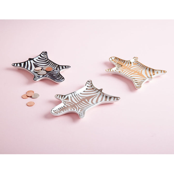 Zebra Stacking Dish Jonathan Adler