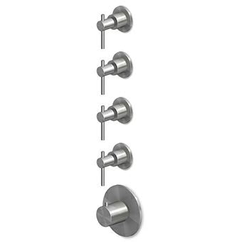 ZHL662.X - R97823.1880 Helm Bathroom Accessories Zucchetti ZHL662.X brushed stainless steel