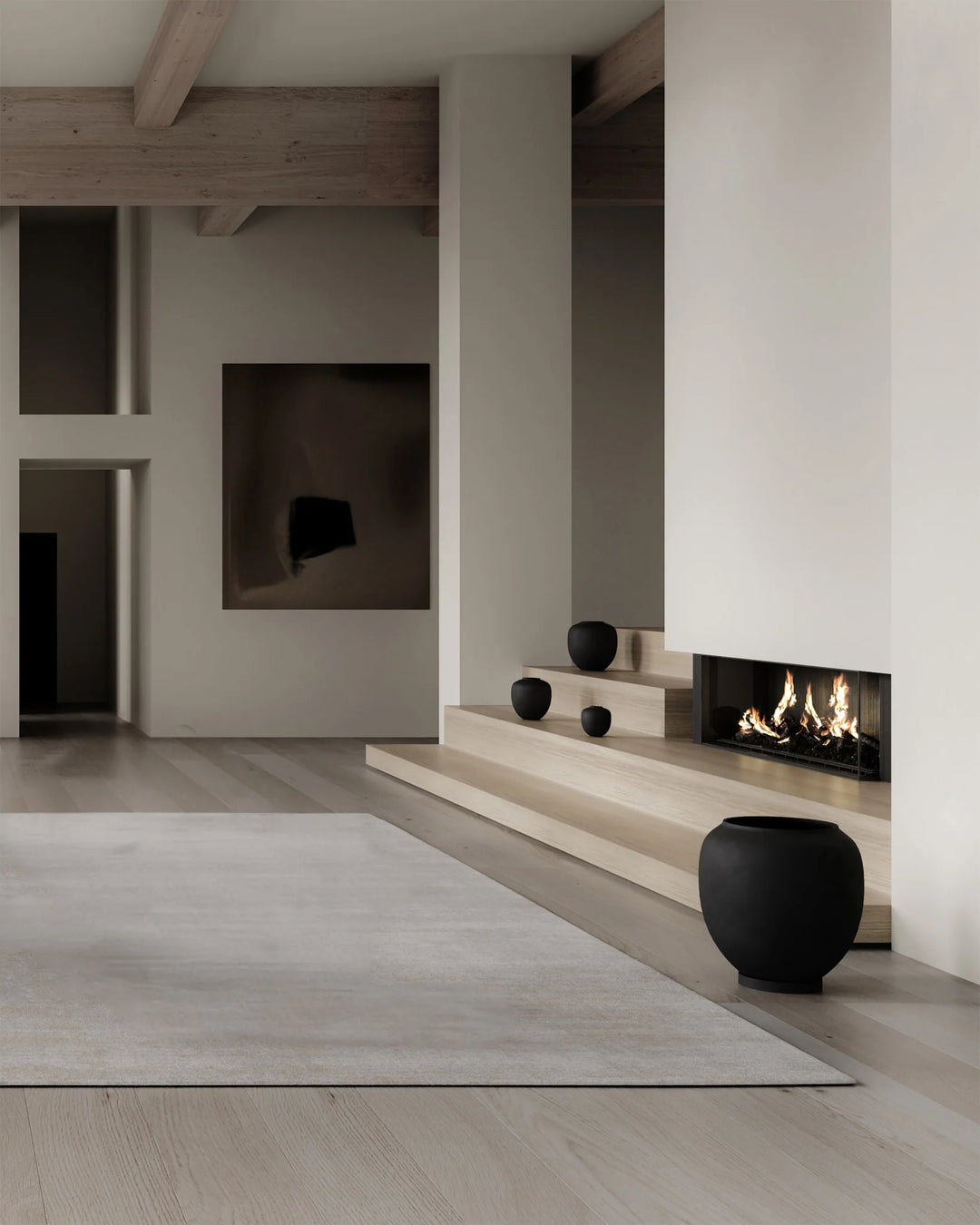 SUNAO VASE PETIT - BLACK Vases 101 Copenhagen   