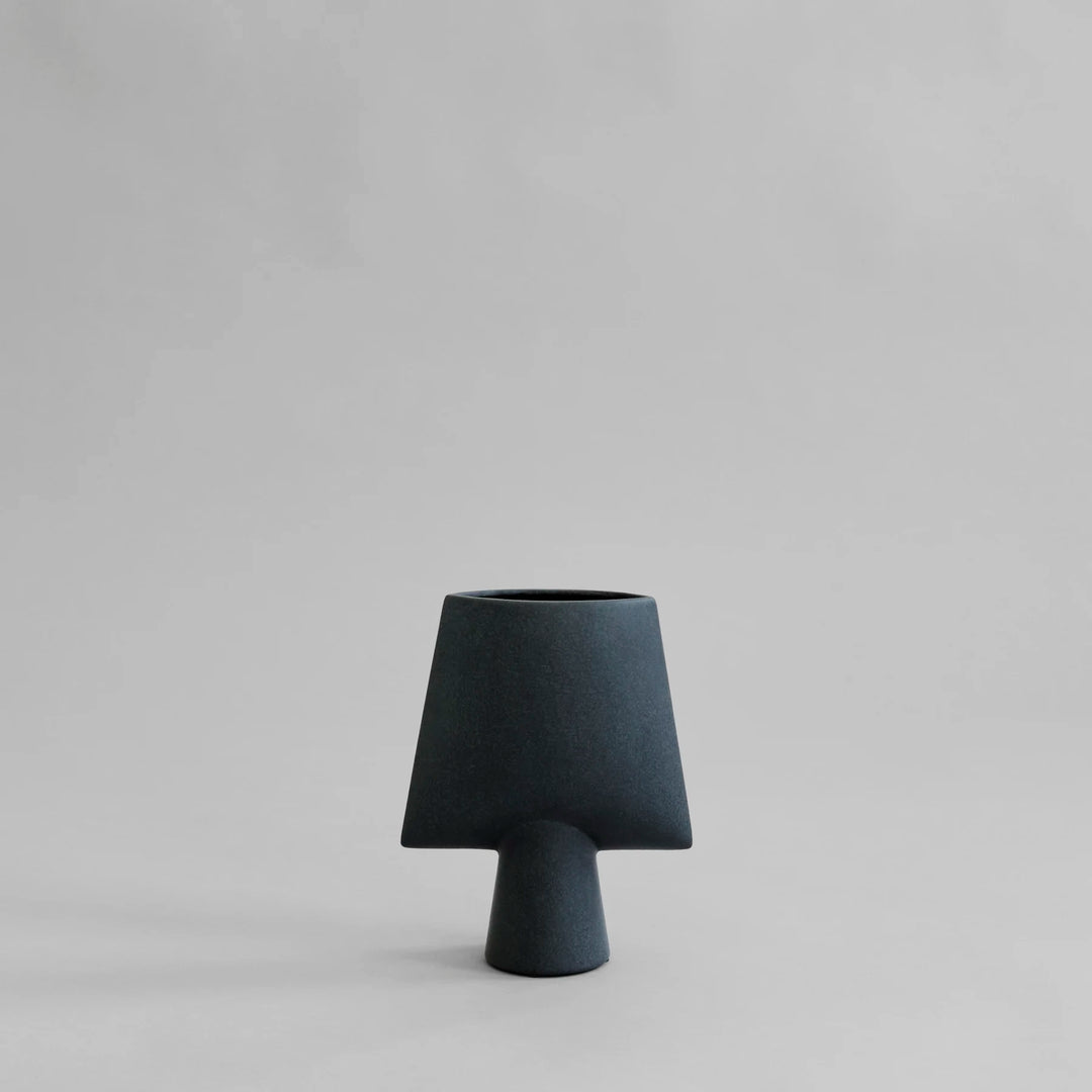 Sphere Vase Square, Mini - Black Vases 101 Copenhagen   
