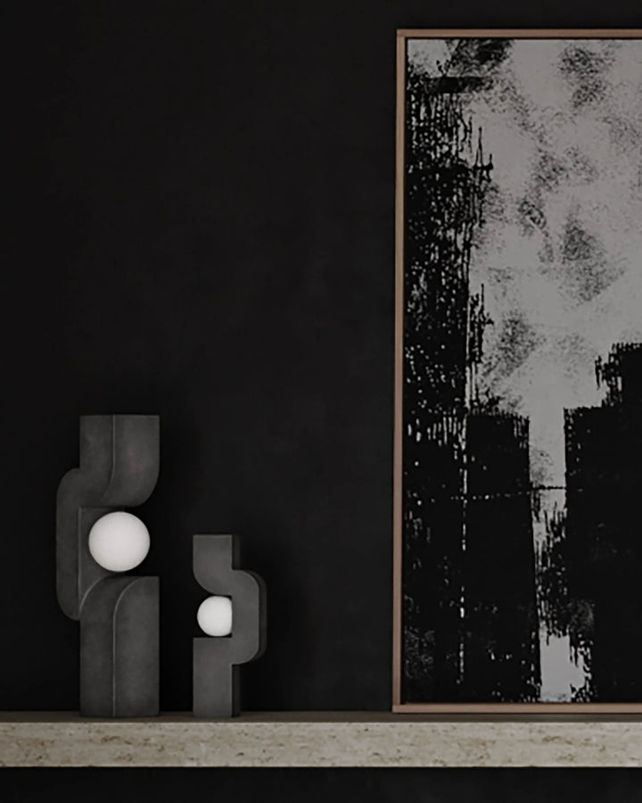 Sitting Man, Big - Dark Grey Lamps 101 Copenhagen   