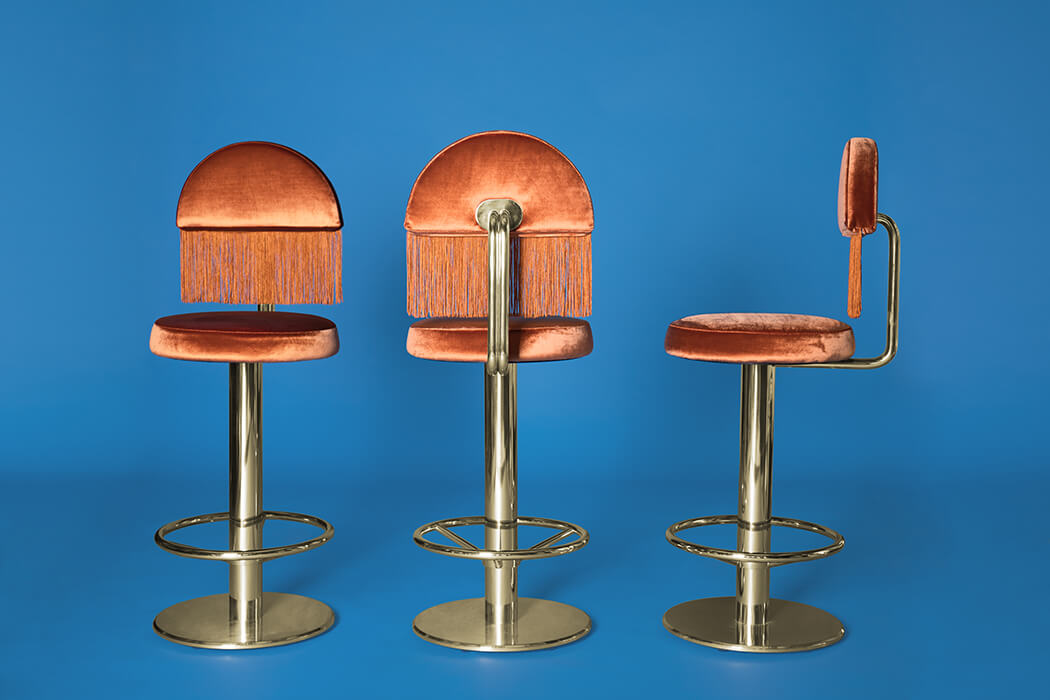ZSA ZSA BAR CHAIR Bar Stools Essential Homes
