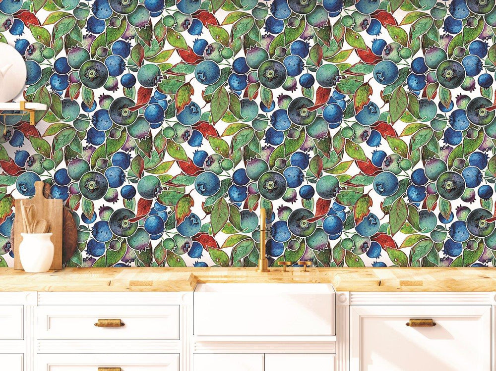 Blueberries Wallpaper Wallpaper Absoluta   