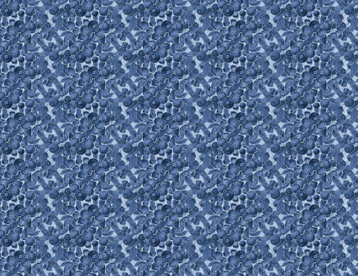 Blueberries Wallpaper Wallpaper Absoluta Prime Dark Blue 