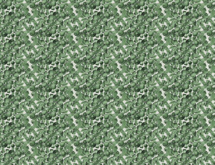 Blueberries Wallpaper Wallpaper Absoluta Prime Dark Green 