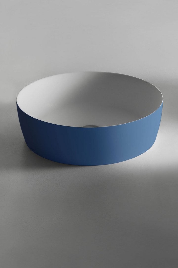 Catino Sink Sinks Antonio Lupi Cristalmood Mirtillo