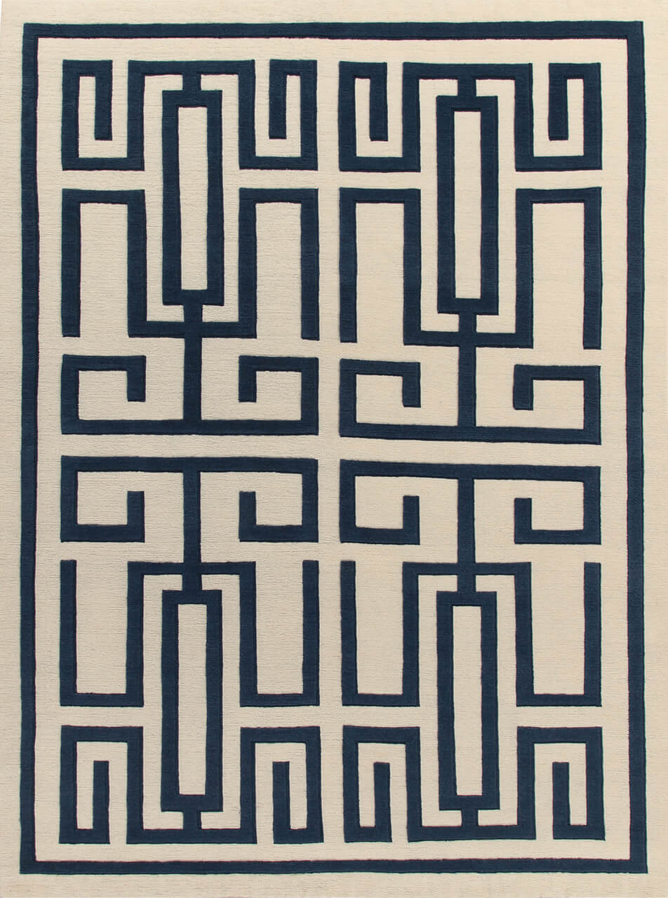 Labirinto Rug Rugs Amini Blue 300x250cm 