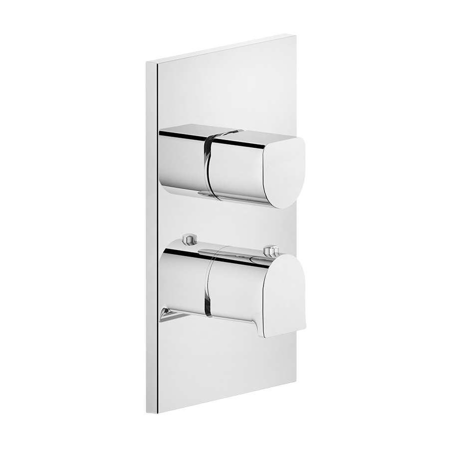 Rilievo Thermostatic Mixer - 59136 Bathroom Accessories GESSI Cromo  