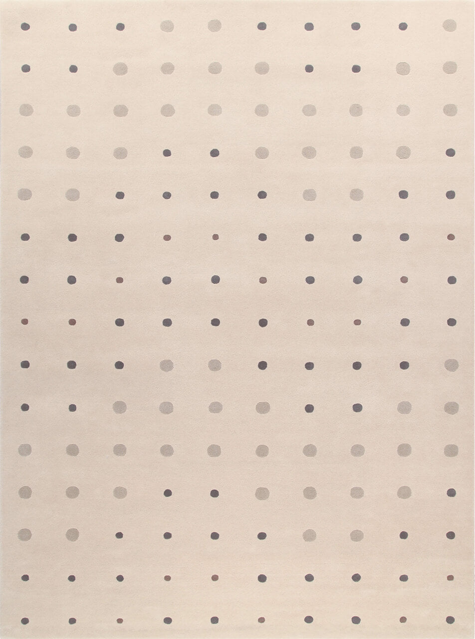 JC-1 Bubbles Rug Rugs Amini Cream 300x200cm 