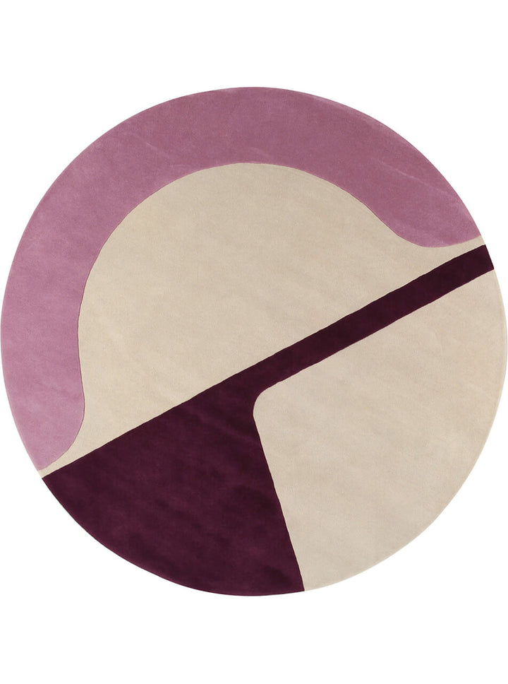 JC-7 Isola Rug Rugs Amini Purple 240x240cm 
