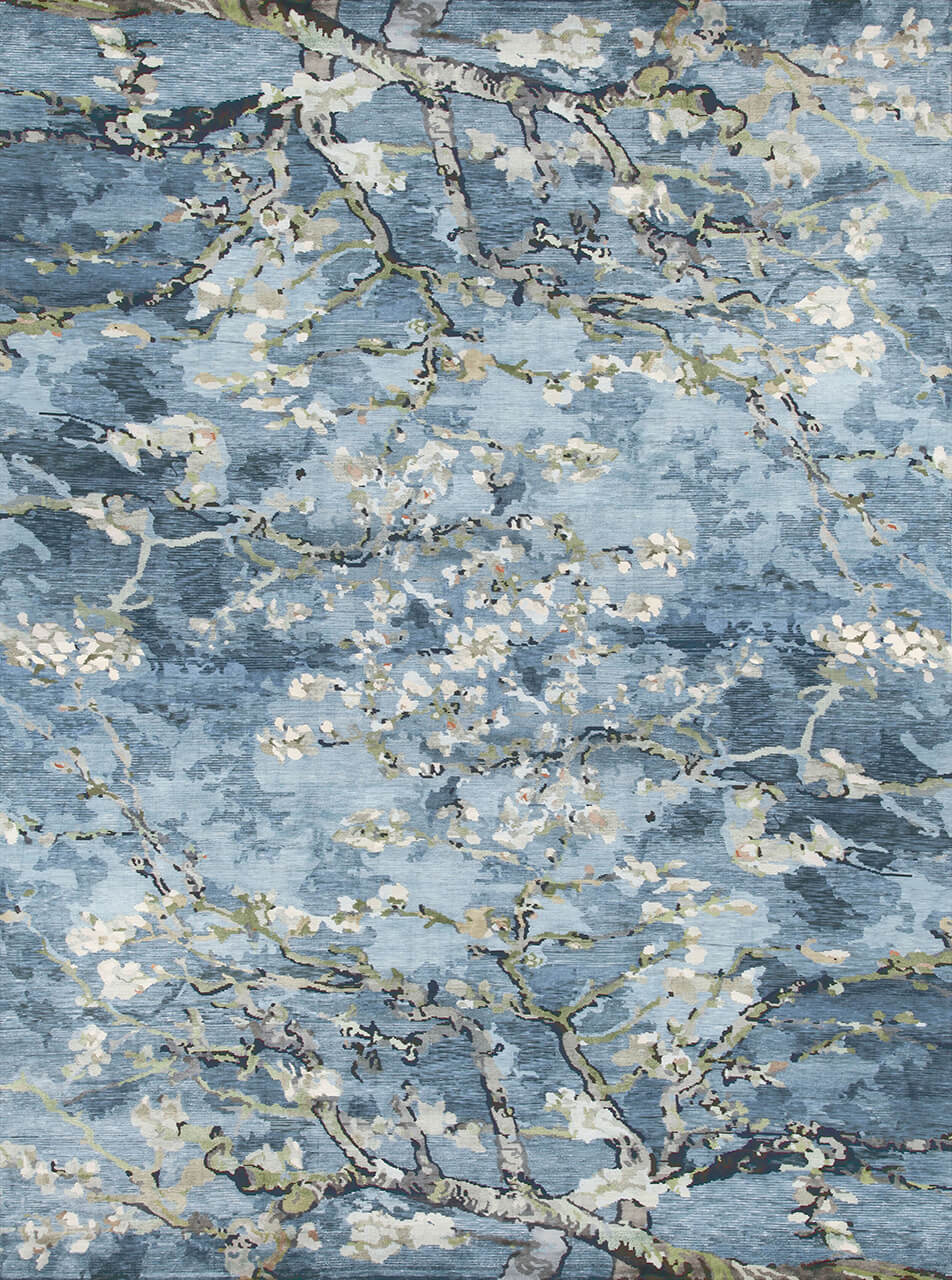 Vincent II Rug Rugs Amini Blue 300x200cm 