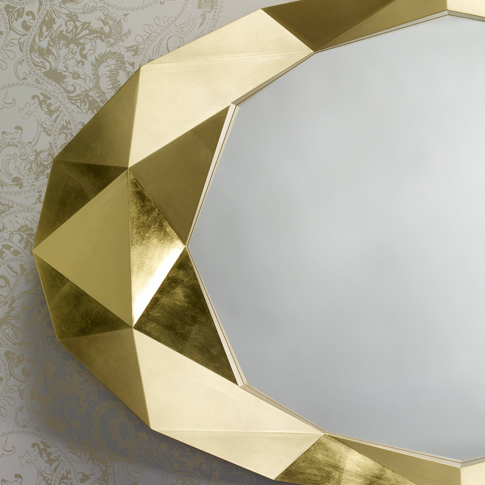 Precious Gold Mirror Mirrors Deknudt Mirrors   