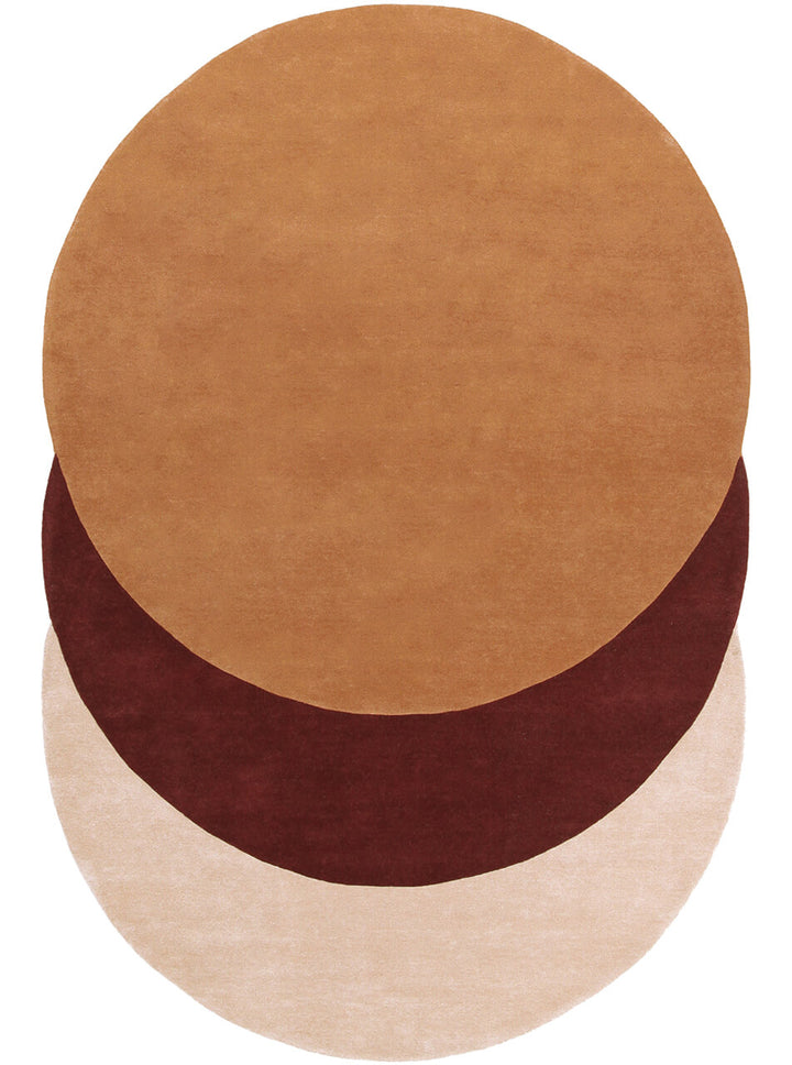 Teorema Circles Rug Rugs Amini Terra cream 300x200cm 