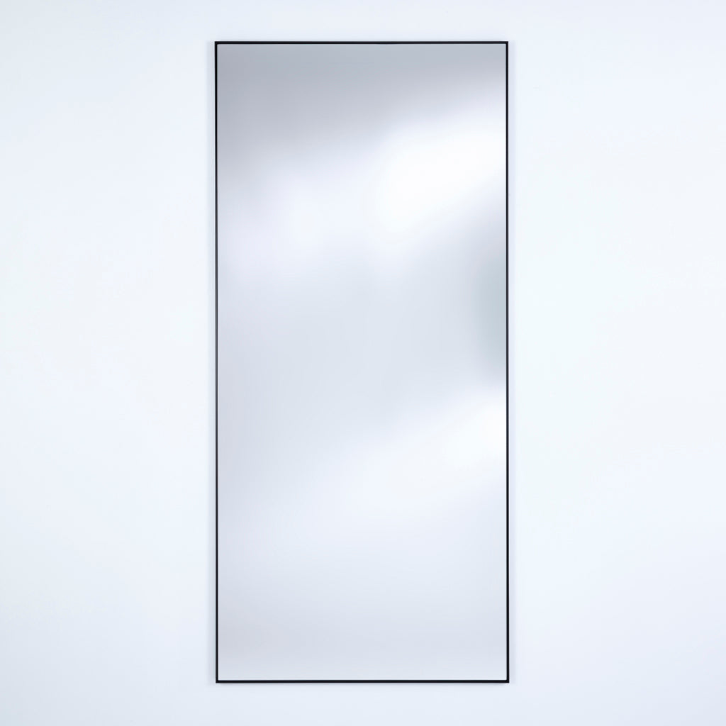 Lucka Black XL Mirror Mirrors Deknudt Mirrors   