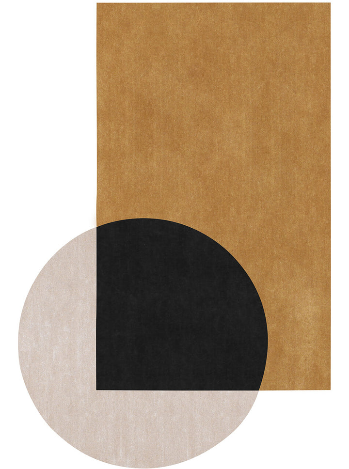 Teorema Hybrid Rug Rugs Amini Camel black 300x200cm 