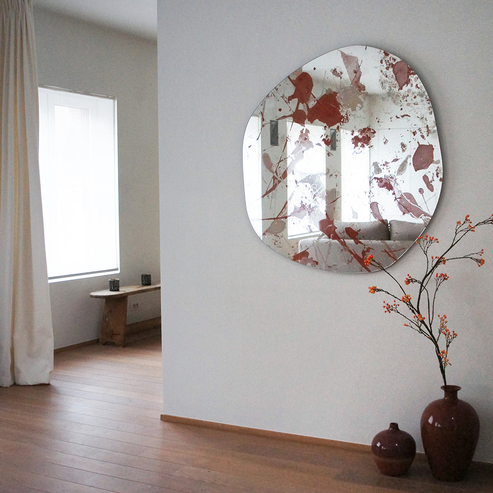 Floc Mirror Mirrors Deknudt Mirrors   
