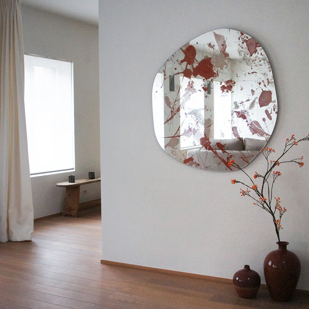 Floc Mirror Mirrors Deknudt Mirrors   