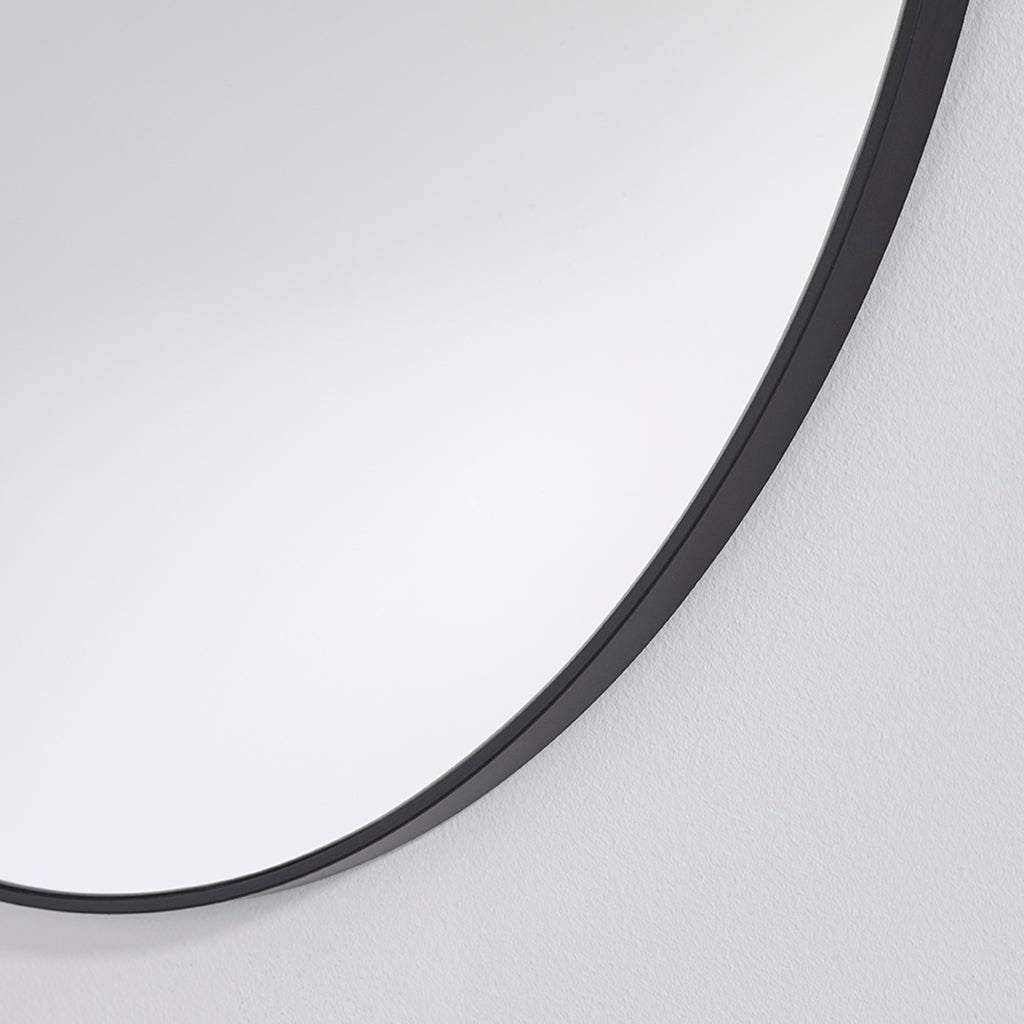 Hoop Black M Mirror Mirrors Deknudt Mirrors   