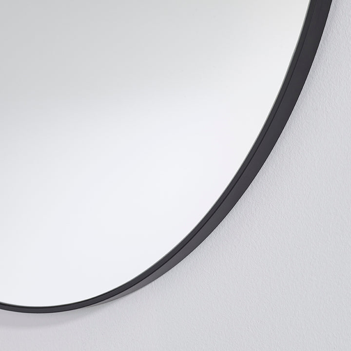 Hoop Black M Mirror Mirrors Deknudt Mirrors   