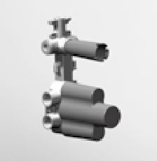 ZNU659 Nude Shower Bathroom Accessories Zucchetti R97820 Built-in part
