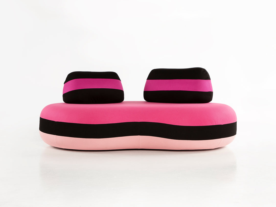 Bombom 2.5 Seat Peonia Rosa Confetto Sofa Sofas Roche Bobois   