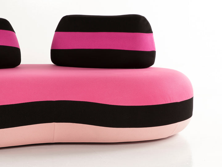 Bombom 2.5 Seat Peonia Rosa Confetto Sofa Sofas Roche Bobois   