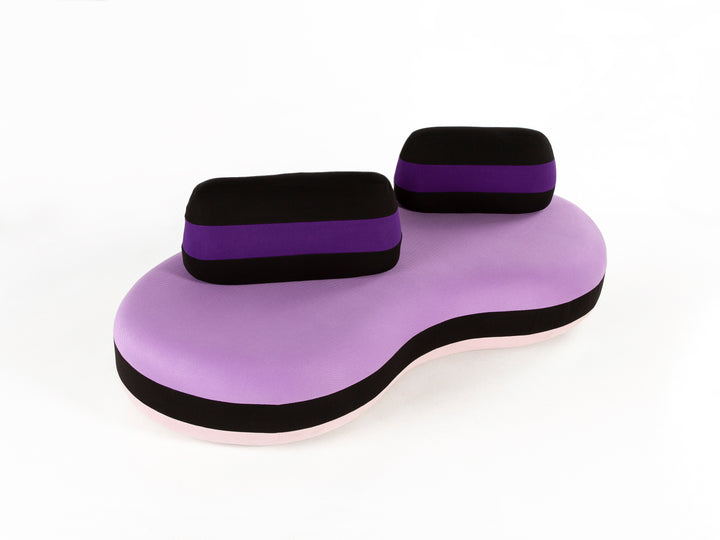 Bombom Large 3 Seat Lilla Violetta di Parma Sofa Sofas Roche Bobois   