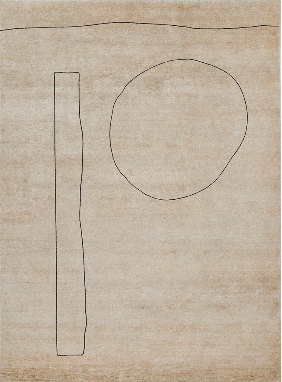 Ritagli Rug Rugs Amini Beige 300x250cm 