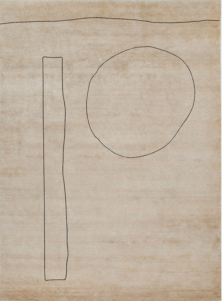Ritagli Rug Rugs Amini Beige 300x250cm 