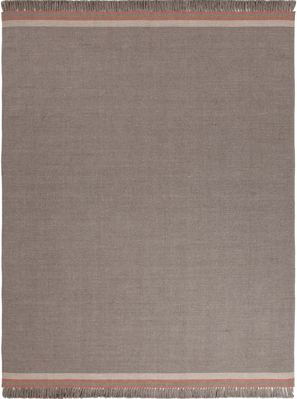 Coco Rug Rugs Amini Taupe and Coral 240x80cm 