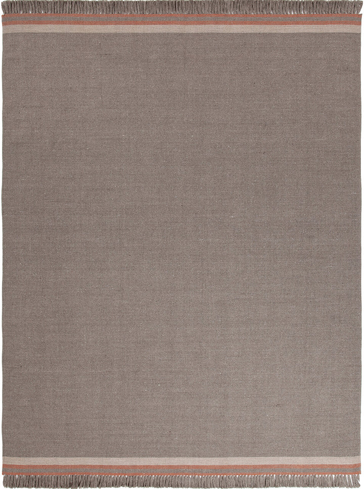 Coco Rug Rugs Amini Taupe and Coral 240x80cm 