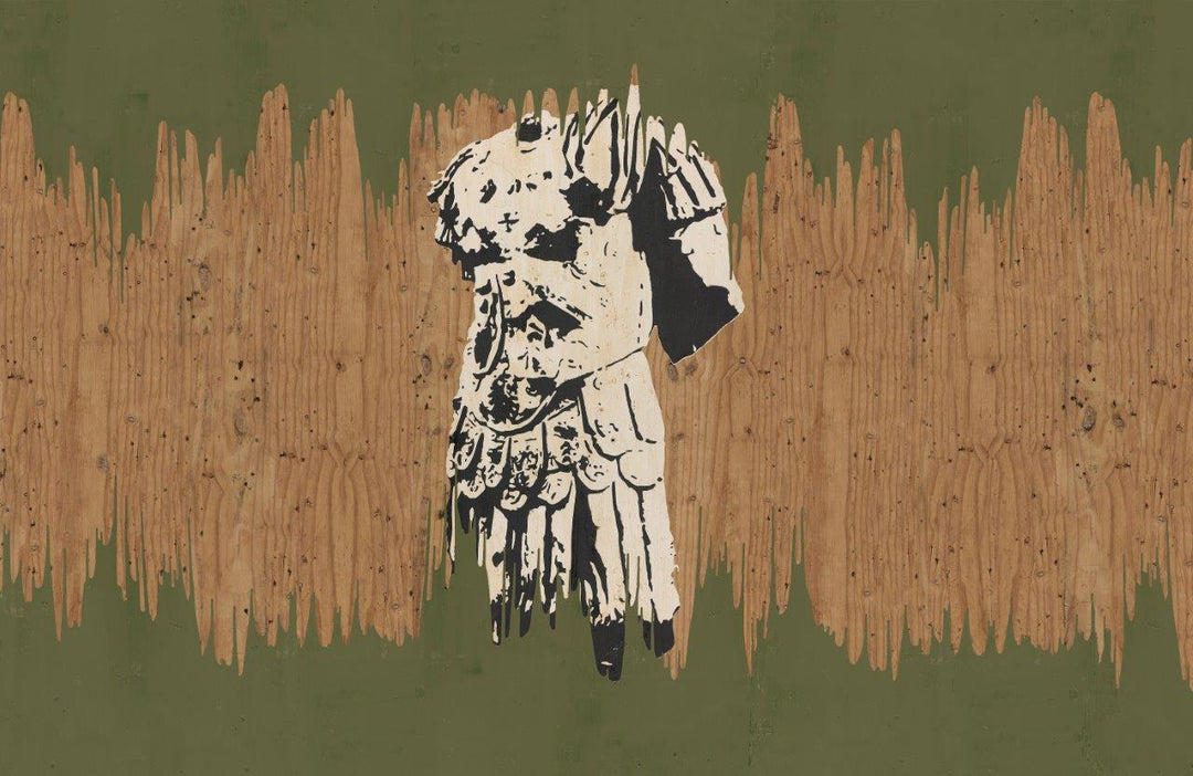 Arena Wallpaper Wallpaper Absoluta Prime Military Green 