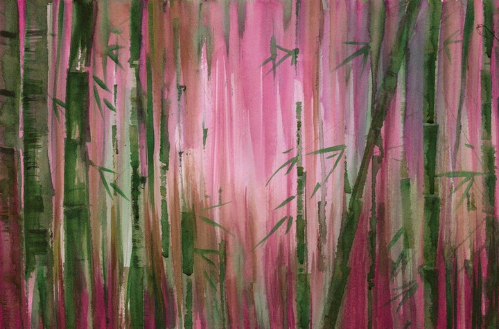 Bamboo Wallpaper Wallpaper Absoluta Prime Pink 